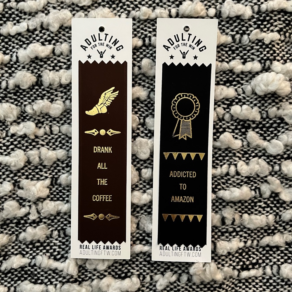 Adulting for the Win ribbons